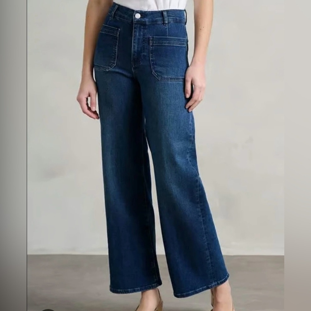 FRAME Le Slim Palazzo High Waist Wide Leg Jean - 26- GUC!